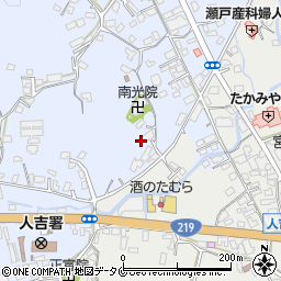 熊本県人吉市西間下町770周辺の地図