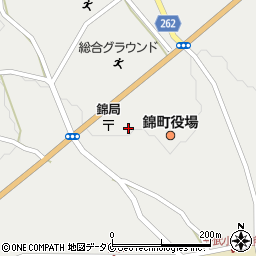 錦町役場　農業委員会周辺の地図