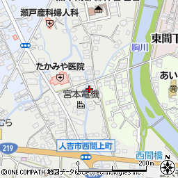 熊本県人吉市西間上町2561周辺の地図