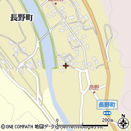 熊本県水俣市長野町周辺の地図