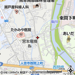熊本県人吉市西間上町2560周辺の地図