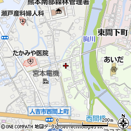 熊本県人吉市東間上町2799-30周辺の地図