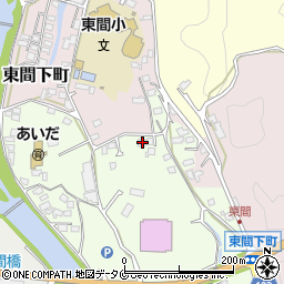 熊本県人吉市東間上町2884周辺の地図