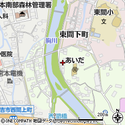 熊本県人吉市東間上町2762周辺の地図