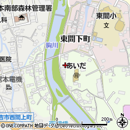 熊本県人吉市東間上町2767周辺の地図