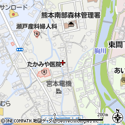 熊本県人吉市西間上町2588周辺の地図