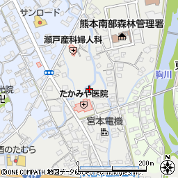 熊本県人吉市西間上町2587周辺の地図