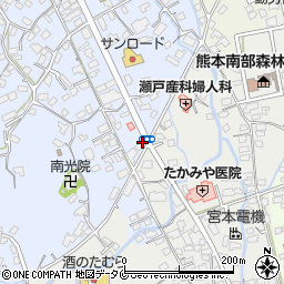 熊本県人吉市西間下町164周辺の地図