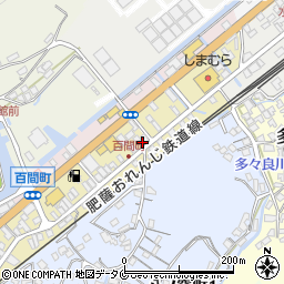 〒867-0049 熊本県水俣市百間町の地図