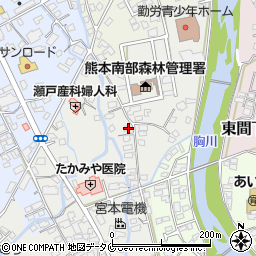 熊本県人吉市西間上町2593周辺の地図