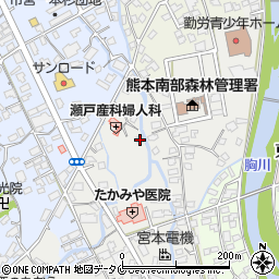 熊本県人吉市西間上町2596周辺の地図