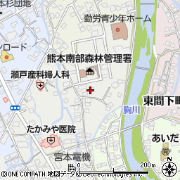 熊本県人吉市西間上町2609周辺の地図