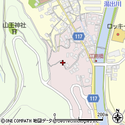 〒867-0022 熊本県水俣市江南町の地図