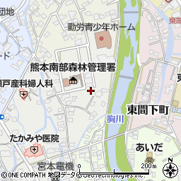 熊本県人吉市西間上町2627周辺の地図