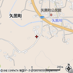 熊本県人吉市矢黒町2334-2周辺の地図