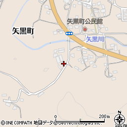 熊本県人吉市矢黒町2334周辺の地図
