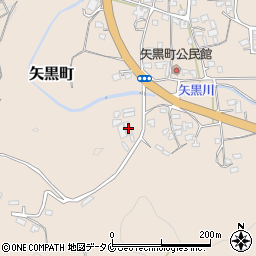 熊本県人吉市矢黒町2334-1周辺の地図