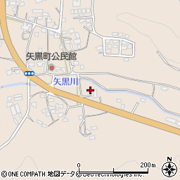 熊本県人吉市矢黒町2084周辺の地図