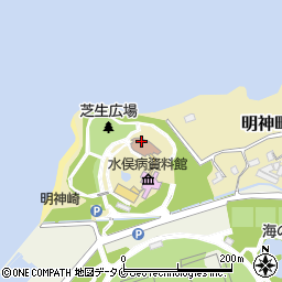 熊本県環境センター周辺の地図