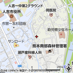 熊本県人吉市南町24周辺の地図