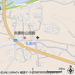 熊本県人吉市矢黒町2077周辺の地図