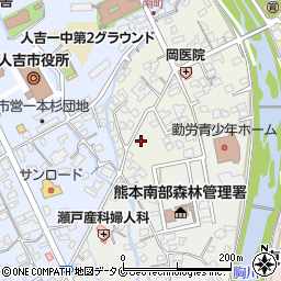 熊本県人吉市南町23周辺の地図