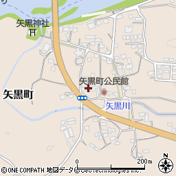 熊本県人吉市矢黒町2065周辺の地図
