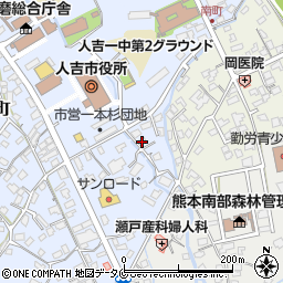熊本県人吉市西間下町6周辺の地図