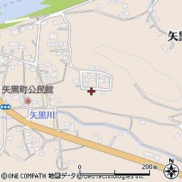 熊本県人吉市矢黒町2041-6周辺の地図