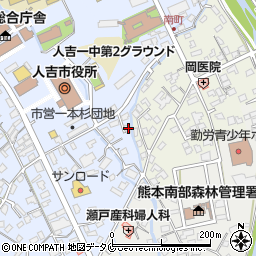 熊本県人吉市西間下町9周辺の地図