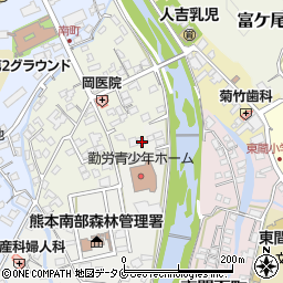 熊本県人吉市南町34周辺の地図