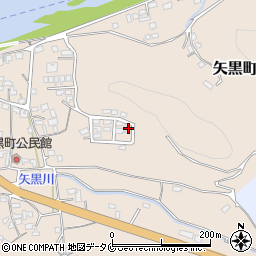熊本県人吉市矢黒町2002-17周辺の地図