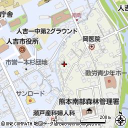 熊本県人吉市南町3周辺の地図