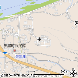 熊本県人吉市矢黒町2038-5周辺の地図