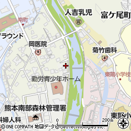 熊本県人吉市西間上町36周辺の地図