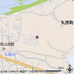 熊本県人吉市矢黒町2002-5周辺の地図