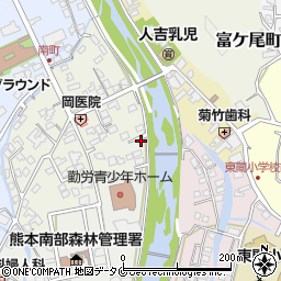 熊本県人吉市南町36-2周辺の地図