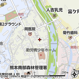 熊本県人吉市南町35周辺の地図