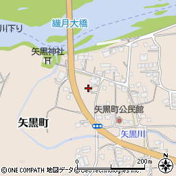 熊本県人吉市矢黒町1860周辺の地図