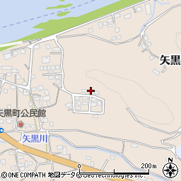 熊本県人吉市矢黒町2002-7周辺の地図