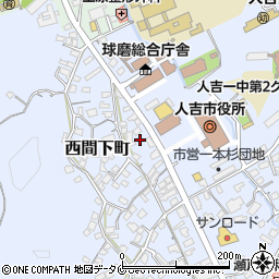 熊本県人吉市西間下町110周辺の地図