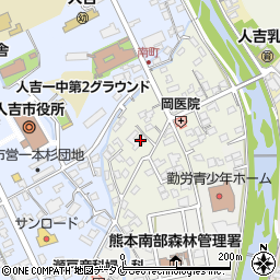 熊本県人吉市南町4周辺の地図