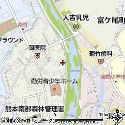 熊本県人吉市南町36周辺の地図