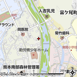 熊本県人吉市南町36周辺の地図