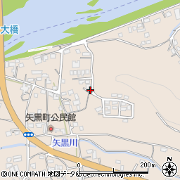 熊本県人吉市矢黒町2033-21周辺の地図