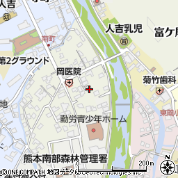 熊本県人吉市南町18-8周辺の地図