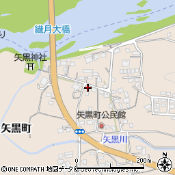 熊本県人吉市矢黒町2058周辺の地図