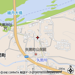 熊本県人吉市矢黒町1873-1周辺の地図