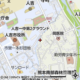 熊本県人吉市南町5-1周辺の地図