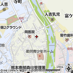 熊本県人吉市南町18-7周辺の地図